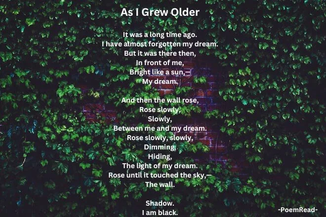 Discover the timeless themes of dreams, resilience, and racial barriers in Langston Hughes' "As I Grew Older" analysis. Dive deep into this poetic masterpiece!